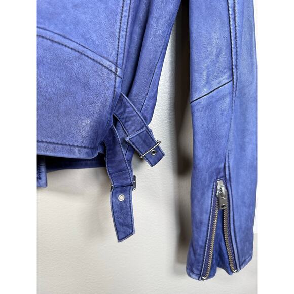 IRO Ashville Lambskin Leather Jacket $1200 size 36/4 US - Picture 12 of 12